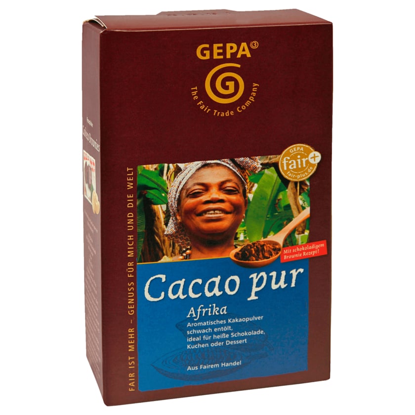 Gepa Cacao pur Afrika 250g